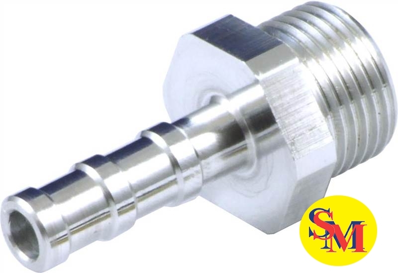 Einschraubadapter für Schlauchabgang - Innengewinde: 3/8 BSP Schlauchabgang: 8mm - 25mm