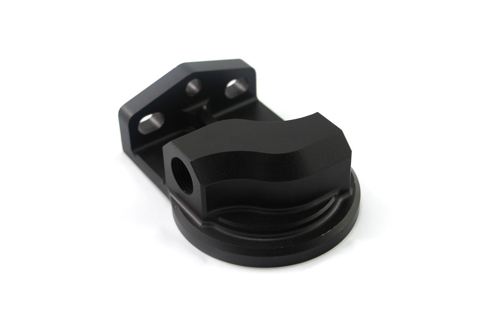 Mocal Ölfilteraufnahme extern billet 3/4 UNF Ölfilteraufnahme Anschlüsse M18x1,5 innen 