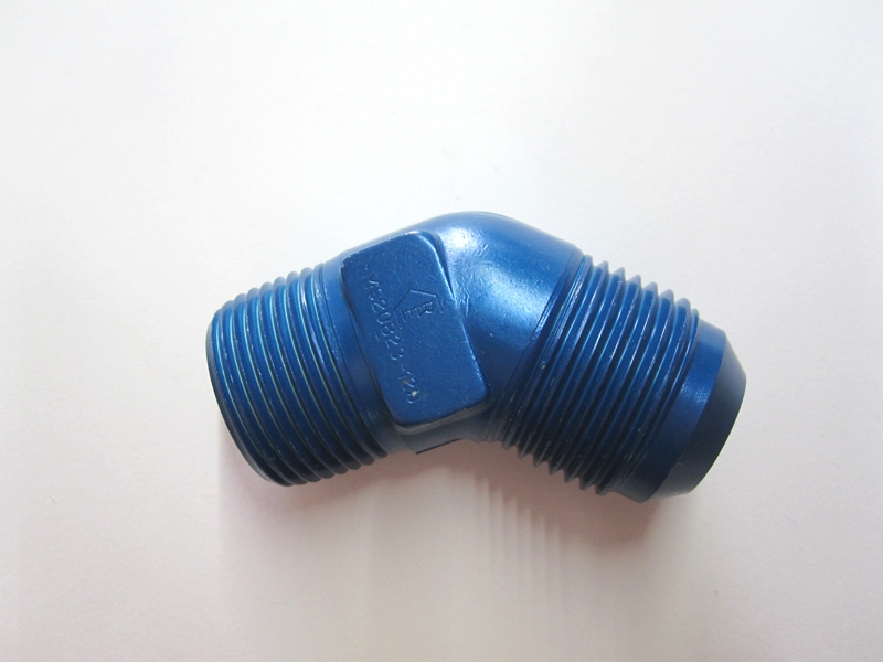 Adapter 45° JIC/NPT D12 - 3/4x14