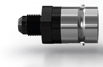 Goodridge G-line Schnellkupplung AN03 Verschlussnippel Aluminium