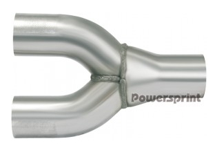 Powersprint Y-Rohrverlauf Ø60mm auf 50mm