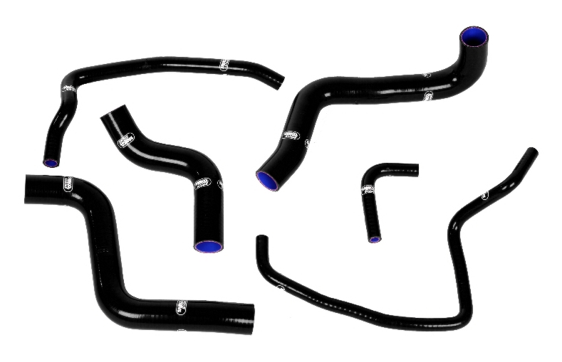 Samco Mazda RX8 R/H Drive 2008- 6-teiliges Kühlwasser-Schlauchkit schwarz