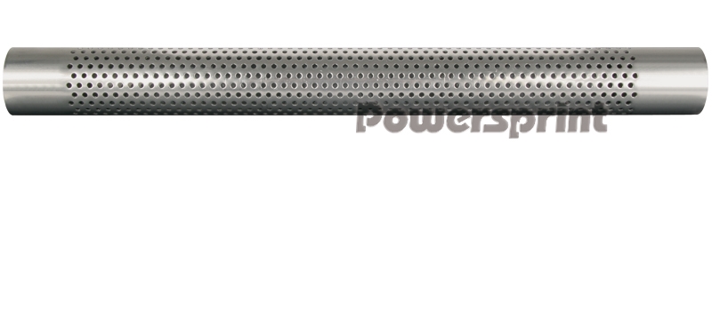 Powersprint Absorber-Rohr 409 AISI gelocht, Ø 45 mm, 500 mm