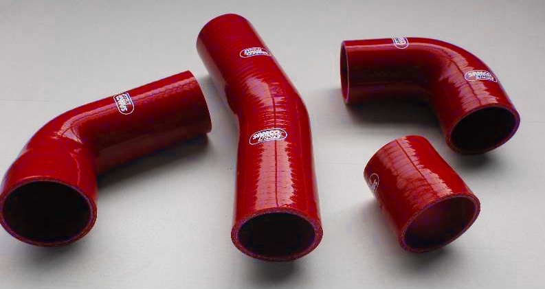 Samco Volvo S70 Turbo Auto Transmission  1999- 4-teiliges Ladeluftsystem rot