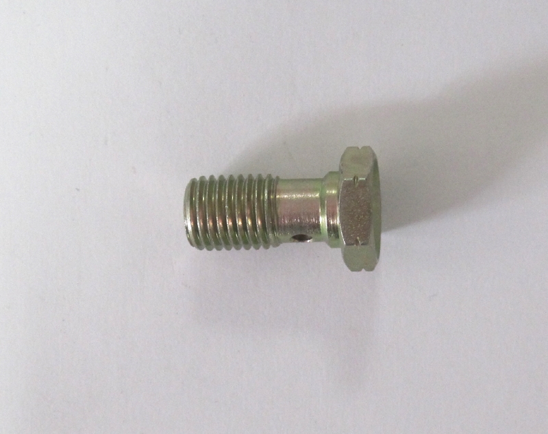 Hohlschraube M10x1,25 verz. kurz