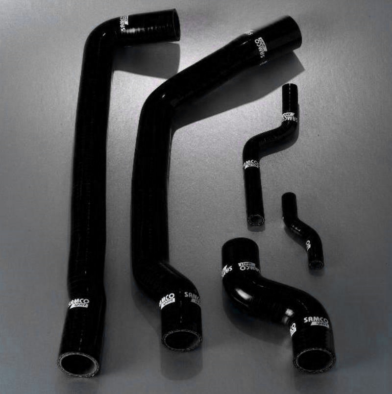 Samco BMW Mini Cooper R50 mit A/C 01-06 5-teiliges Kühlwasser-Schlauchkit schwarz