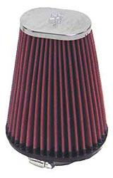 K&N Universalluftfilter, 62mm Flansch Oval Konisch, 114x95 76x51 152lg