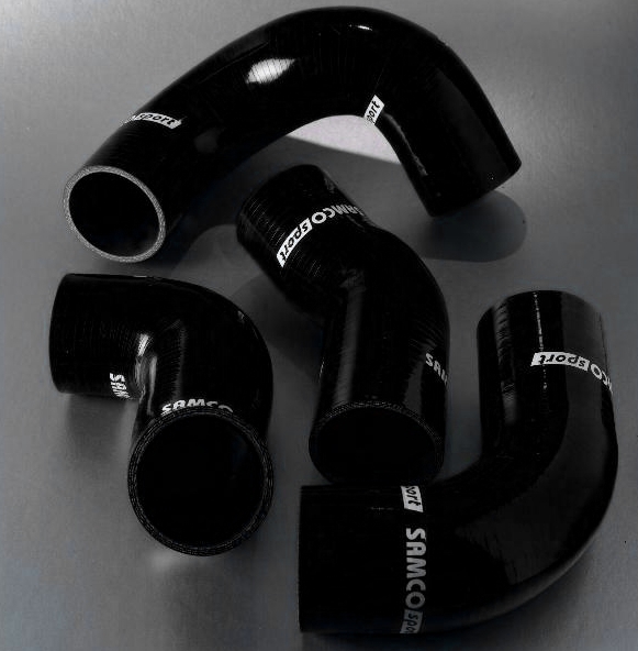 Samco Nissan Skyline GTR BCNR32 4-teiliges Ladeluftsystem schwarz