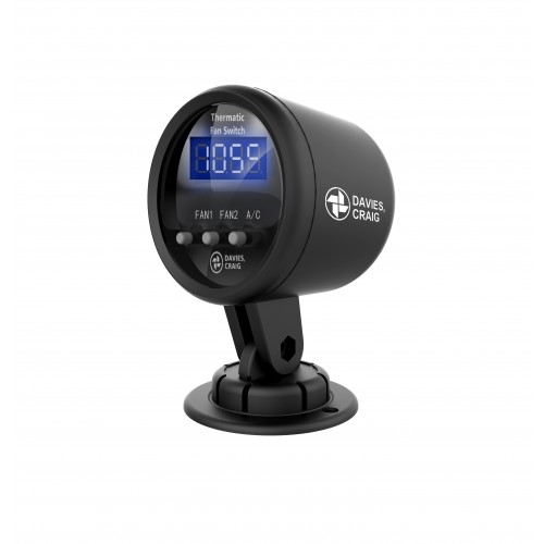 Temperaturanzeige und Thermoschalter für Wasserpumpe und Lüfter 12V