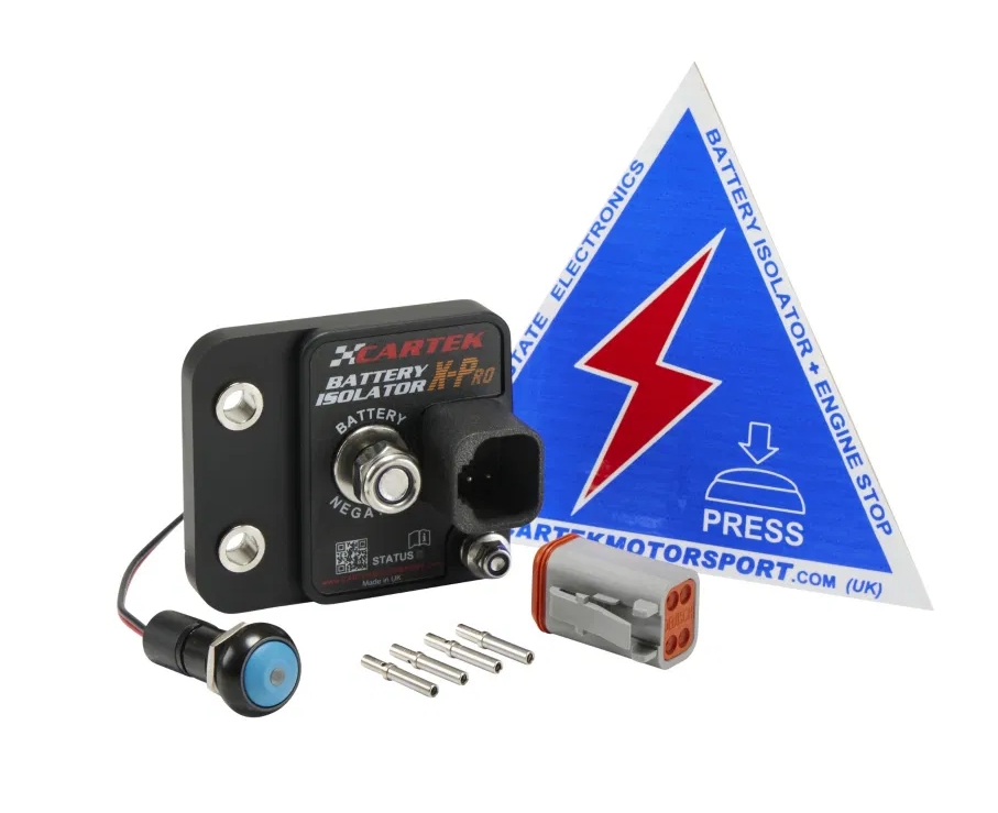 Cartek BATTERY ISOLATOR X-Pro (Schalteinheit inc. internem Schalter + Stecker) - elektronischer Batterieschalter