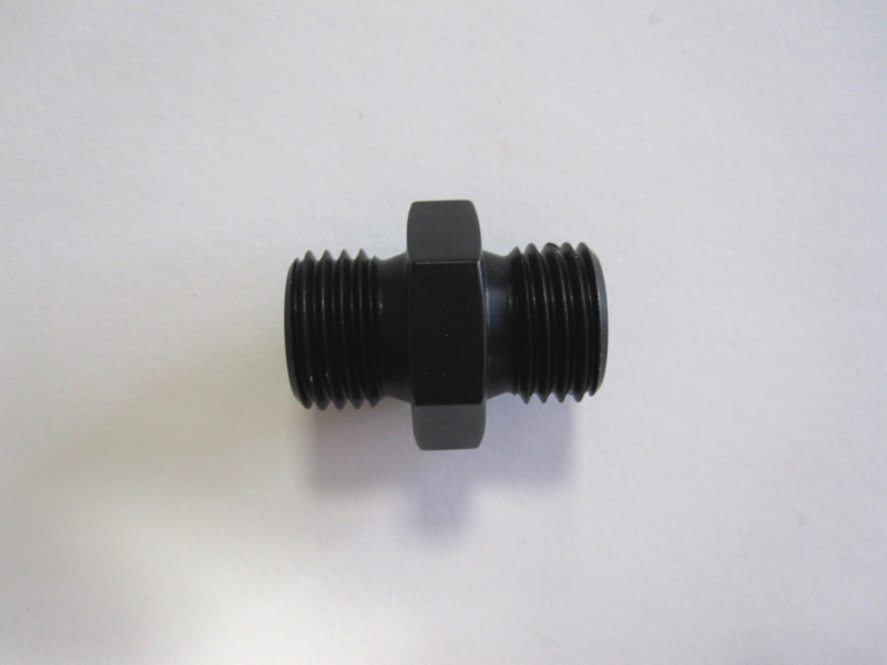 Aluadapter DIN- DIN M14x1,5  / M14x1,5