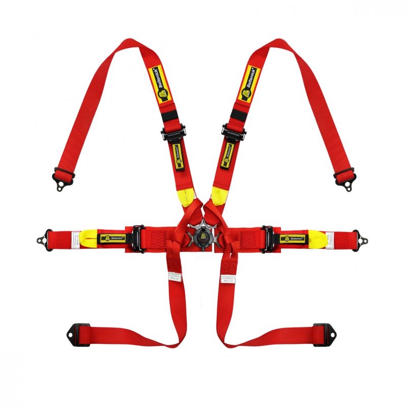 Beltenick 6-Punkt FIA Gurt Formel (HANS) FIA 8853-2016