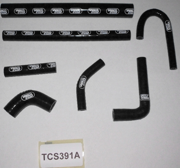 Samco Suzuki Swift Gti Mk2 88-92 7-teiliger Entlüftungsschlauch schwarz TCS391/ANC