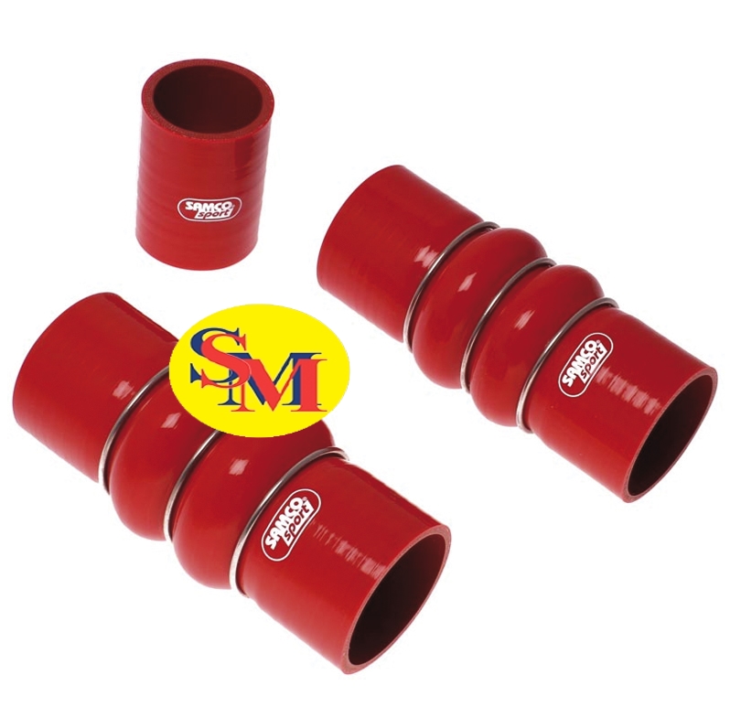 Samco Dodge Nitro CRD 2,8L 2007- 3-teiliges Ladeluftsystem rot