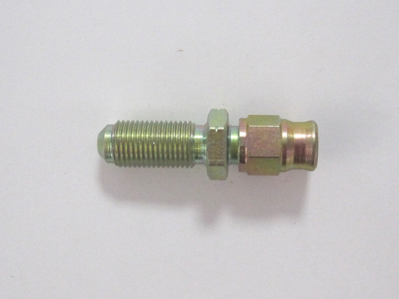 Anschluß Einschraub M10x1 konvex verz. Dash 03 bulkhead lange Ausführung
