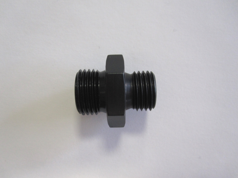 Aluadapter DIN- DIN M14x1,5  / M16x1,5