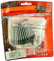 K&N Universalluftfilter, 43mm Flansch Konische Rundform, 76x51 60lg