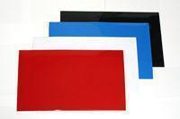 Rallye-Schmutzfänger schwarz FIA 500x300x4mm, 2 Stück