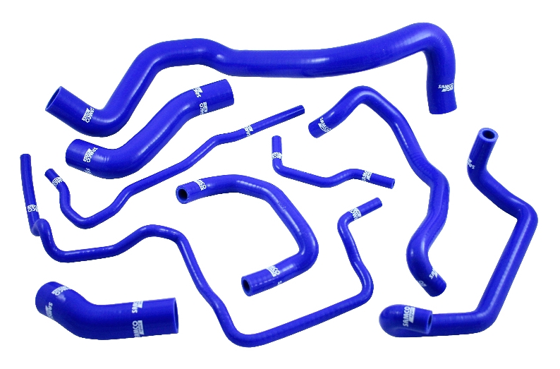 Samco VW Golf MK4 1.8T AEB 9-teiliges Kühlwasser-Schlauchkit blau