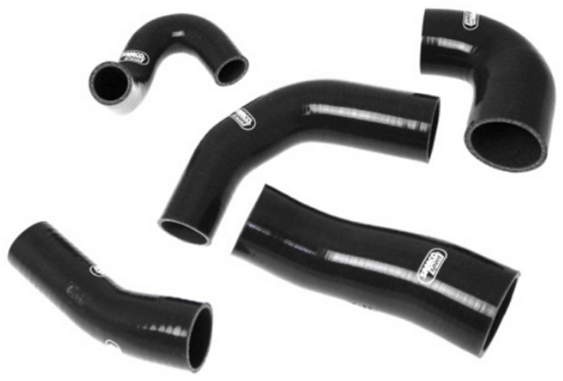 Samco Fiat Grande Punto Abarth 2008- 5-teiliges Ladeluftsystem schwarz