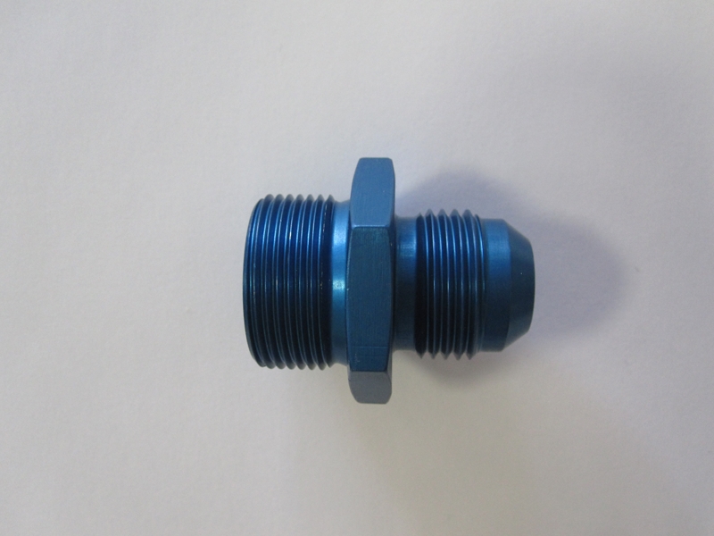 Aluadapter JIC/DIN 10AN, Dash 10  (7/8-14 UNF) / M26x1,5