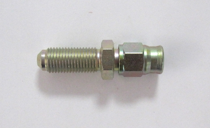 Anschluß Einschraub 3/8x24 konvex verz. Dash 03 bulkhead lange Ausführung