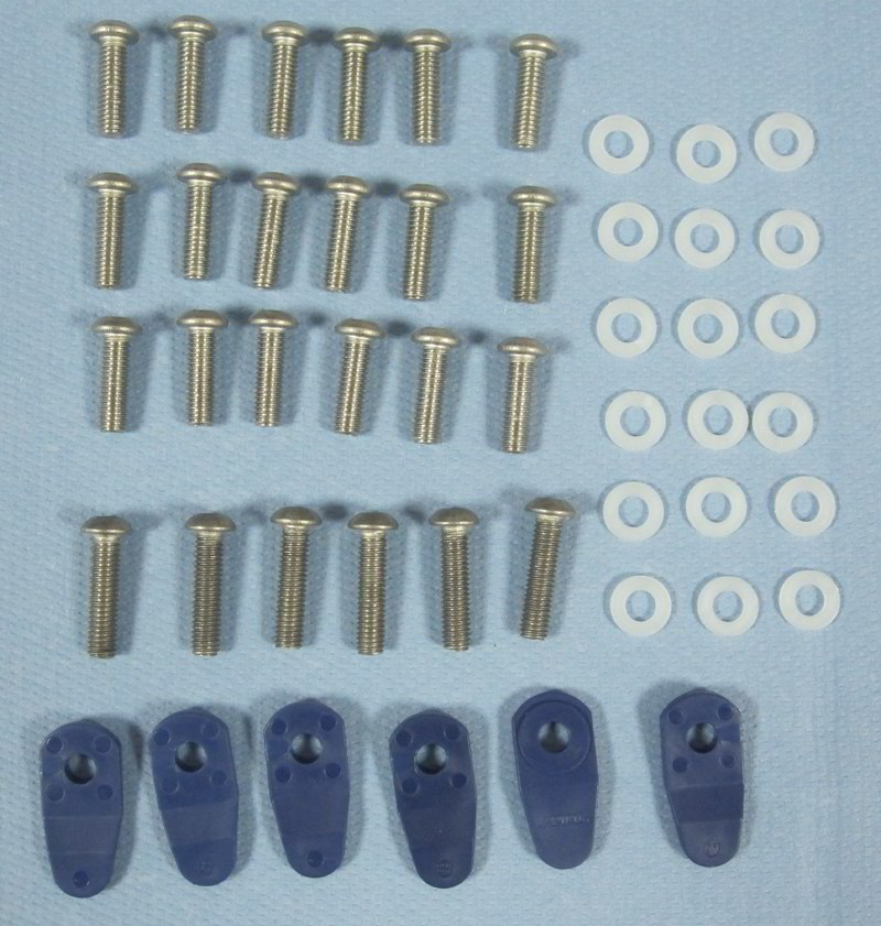 ATL Schraubensatz für Deckplatte 6"x10" 