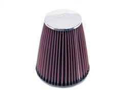 K&N Universalluftfilter, 82mm Flansch Konische Rundform, 146x89 165lg