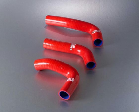 Samco Mazda MX5 (Miata) 1839cc L-4 DOHC BP-ZE 3-teiliges Kühlwasser-Schlauchkit rot
