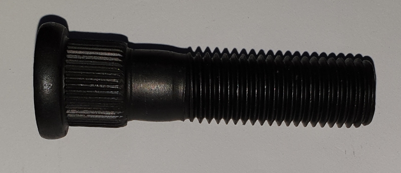 Spezial Radbolzen 12x1,5 66 lang (Spline 14,3) mit Kopf zum einschlagen MITSUBISHI, TOYOTA,FORD ESCORT MK2