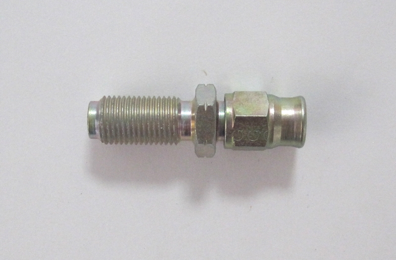Anschluß Einschraub M10x1 konkav verz. Dash 03 bulkhead lange Ausführung