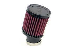K&N Universalluftfilter, 50mm Flansch Rund Zylindrisch, 89x89 102lg