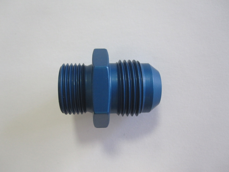 Aluadapter JIC/DIN 10AN, Dash 10  (7/8-14 UNF) /  M20x1,5