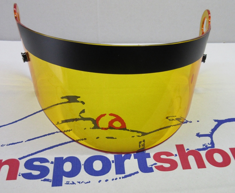 Visier für Beltenick Beltenick Full Face Carbon 611 Helm amber (gelb)