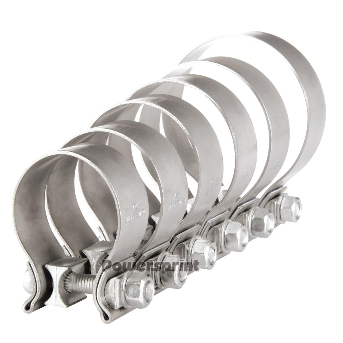 Powersprint HD-X Edelstahl Spezial-Bandschelle Ø 89 mm - 92 mm