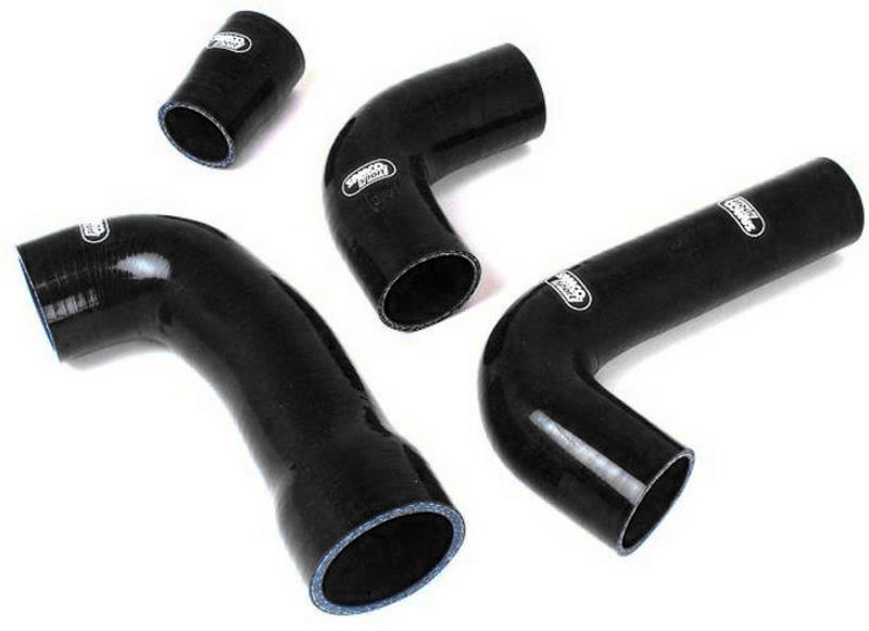 Samco Fiat Uno Turbo MKII 1372cc 91-94 4-teiliges Ladeluftsystem schwarz