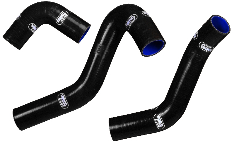 Samco Suzuki Swift Sport ZC31 (1600cc) 06- 3-teiliges Kühlwasser-Schlauchkitkit schwarz