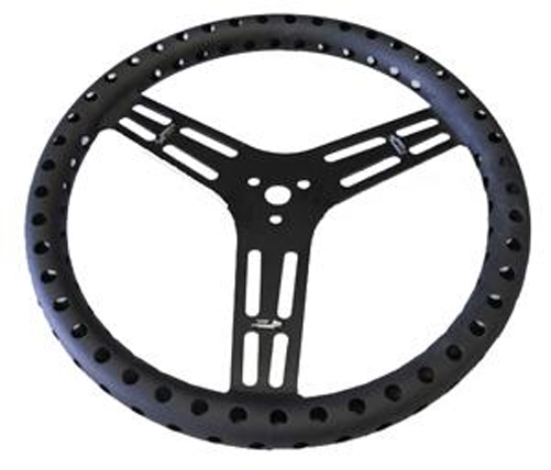 Longacre Lenkrad Cross Flat 380mm ungeschüsselt Aluminium 558gramm