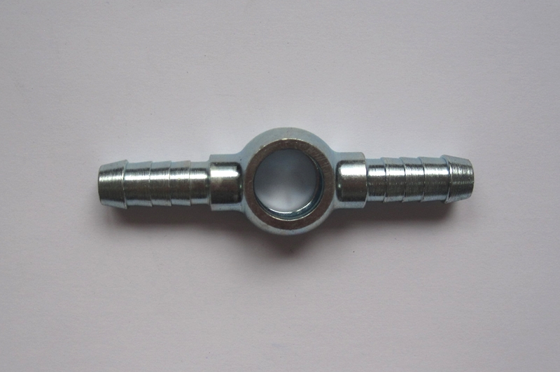 Stahl-Doppelringstück 8mm Schlauch Bohrung 12mm Durchmesser