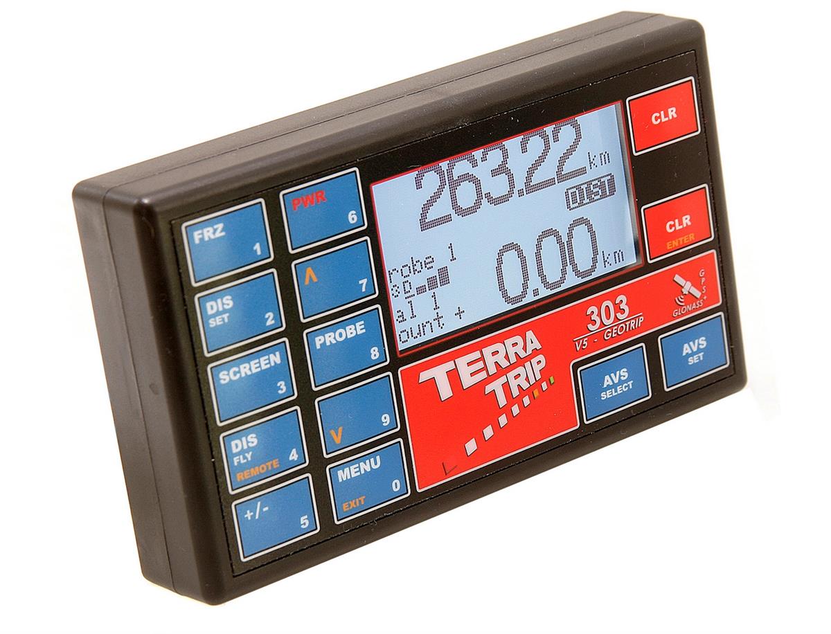Terratrip 303 GeoTrip mit GPS v5 Elektronischer Wegstreckenzähler