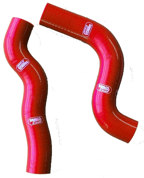 Samco Lancia Delta Integrale16V MKII 1991-1993 2-teiliges Kühlwasser-Schlauchkit rot