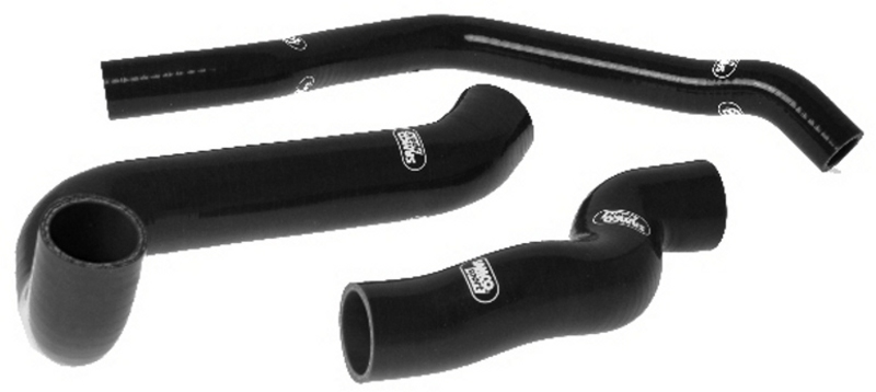 Samco BMW E46, 320i, 323i, 325i, 328i, 330i 3-teiliges Kühlwasser-Schlauchkit schwarz