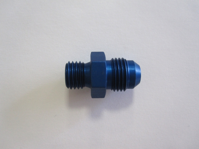Aluadapter JIC/DIN 06AN, Dash 6  (9/16-18 UNF)  / M12x1,5