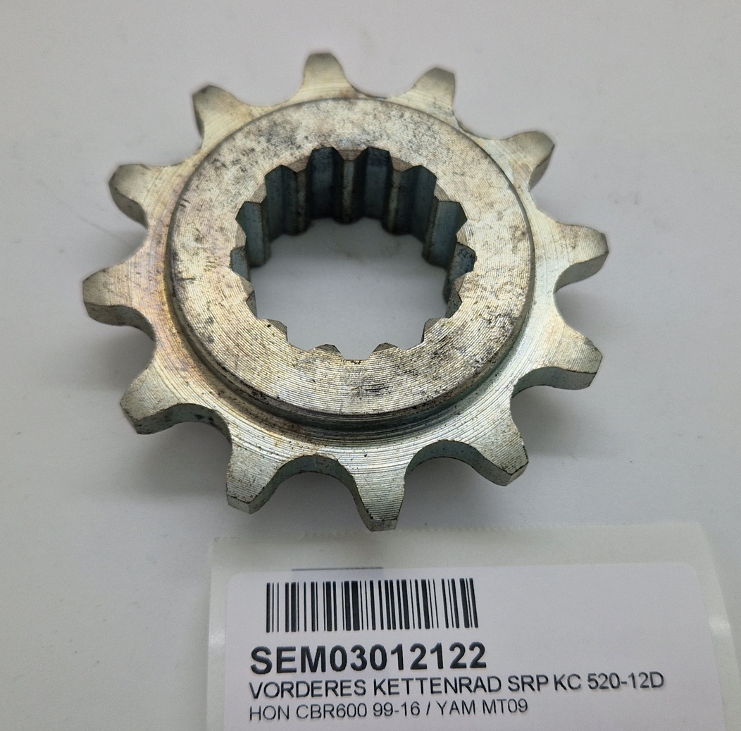 Vorderes Kettenrad SRP KC 520-12D HON CBR600 99-16 / YAM MT09