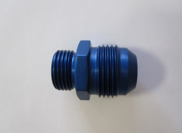 Aluadapter JIC/BSP 12AN, Dash 12   (1-1/16 - 12 UNF) / 1/2 BSP