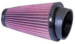 K&N Universalluftfilter, 70mm Flansch Konische Rundform, 102x51 152lg