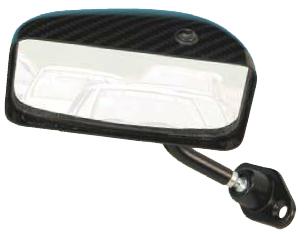 Racing Spiegel konvex links Nylon schwarz