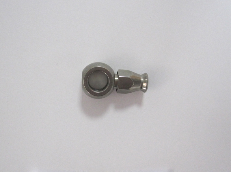 Anschluß Banjo 10mm kurz Edelstahl 3/8 (10mm)  D-03