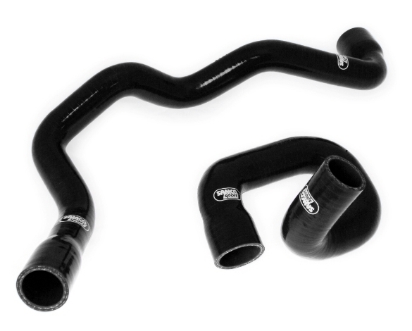 Samco Ford Focus ST 250 Eco Boost (Mk3) 2012- 2-teiliges Kühlwasser-Schlauchkit schwarz