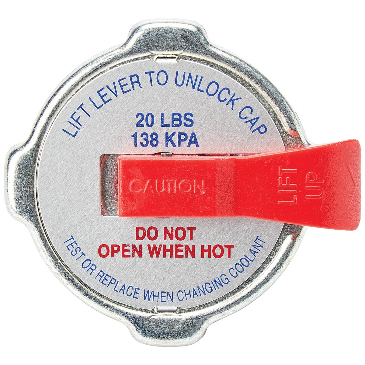 Stant Hochdruck Kühlerdeckel mit Druckablass 1,2 -  1,5bar